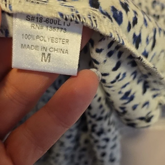 GUC Vestique Speckled Babydoll Top Medium - Picture 7 of 8